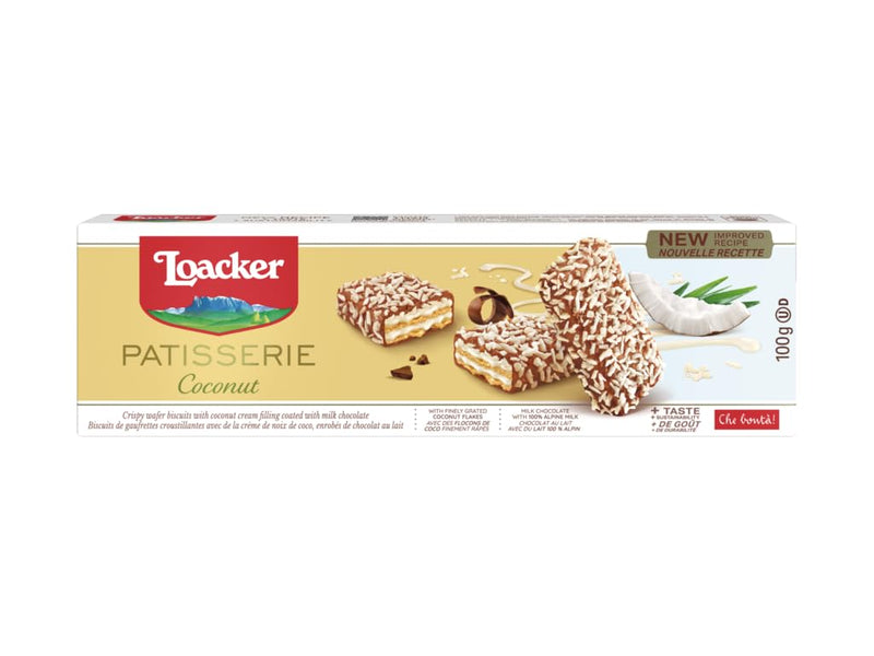 LOACKER PATISSERIE COCONUT 100G