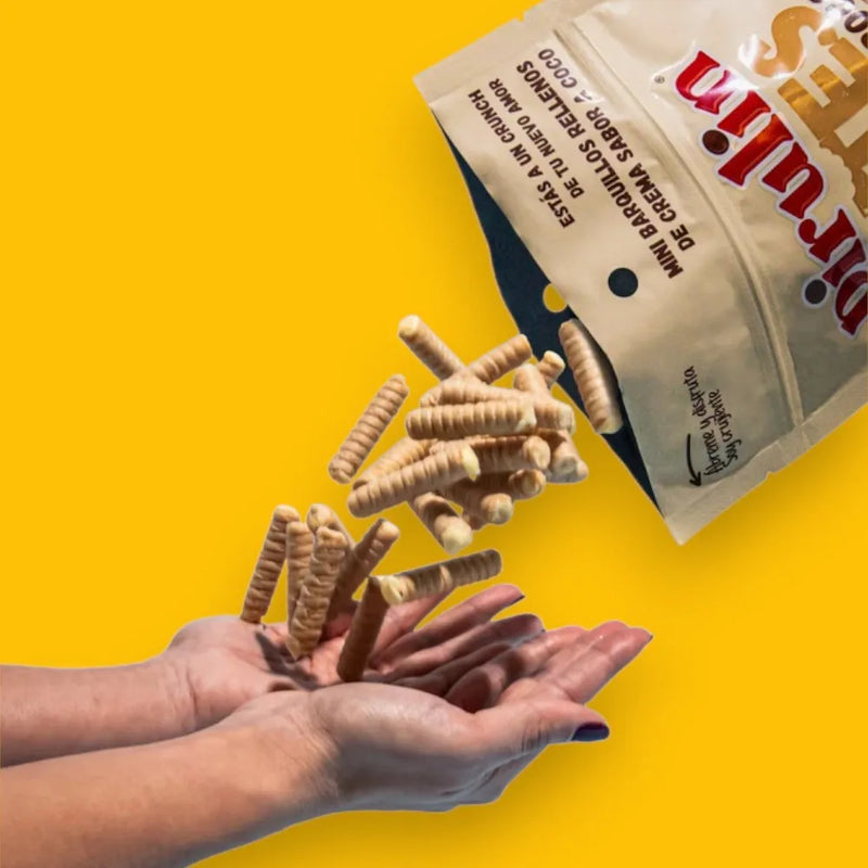 PIRULIN BITES WAFER CREME DE AVELA 200G