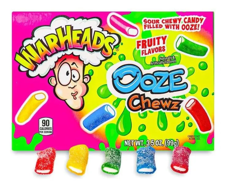 GOMA WARHEADS OOZE CHEWZ 99G