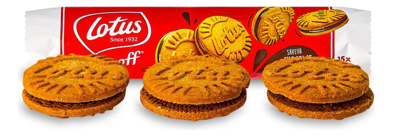 LOTUS BISCOFF RECHEADO CHOCOLATE AO LEITE 110G