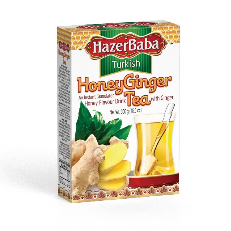 HAZERBABA CHA INSTANTANEO GENGIBRE E LIMAO GRANULADO 300G