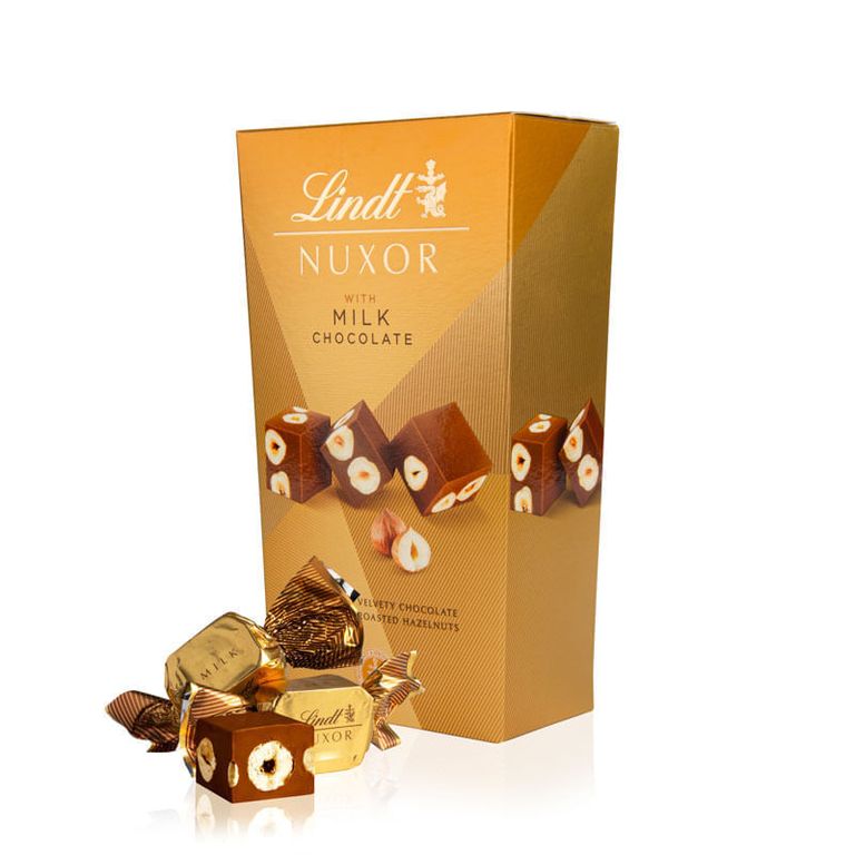 LINDT NUXOR CHOCOLATE AO LEITE 150G