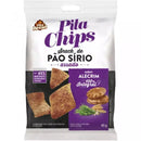 PITA CHIPS SNACK DE PAO SIRIO INTEGRAL ALECRIM 45G