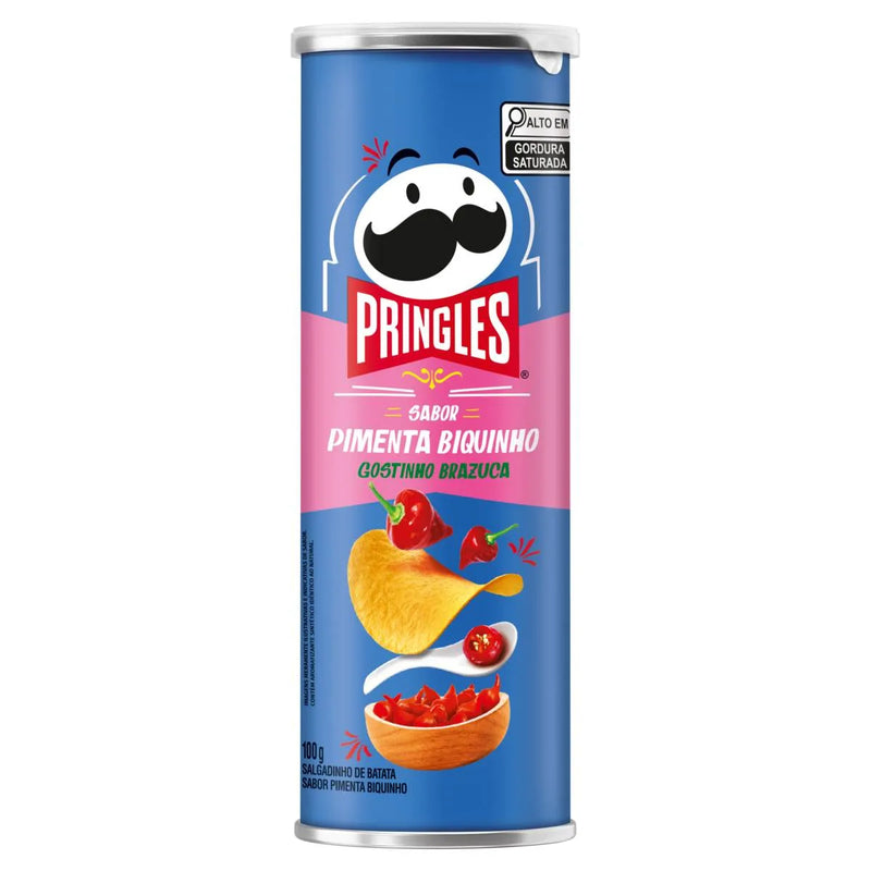 PRINGLES BATATA PIMENTA BIQUINHO 100G