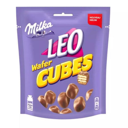 MILKA LEO WAFER CUBES 150GR